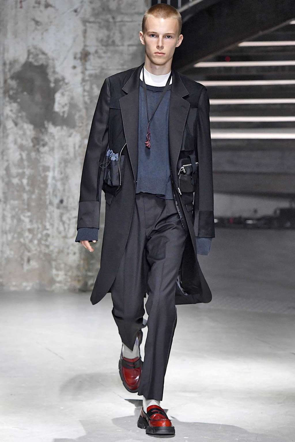 Fashion Week Paris Spring/Summer 2019 look 19 from the Lanvin collection menswear