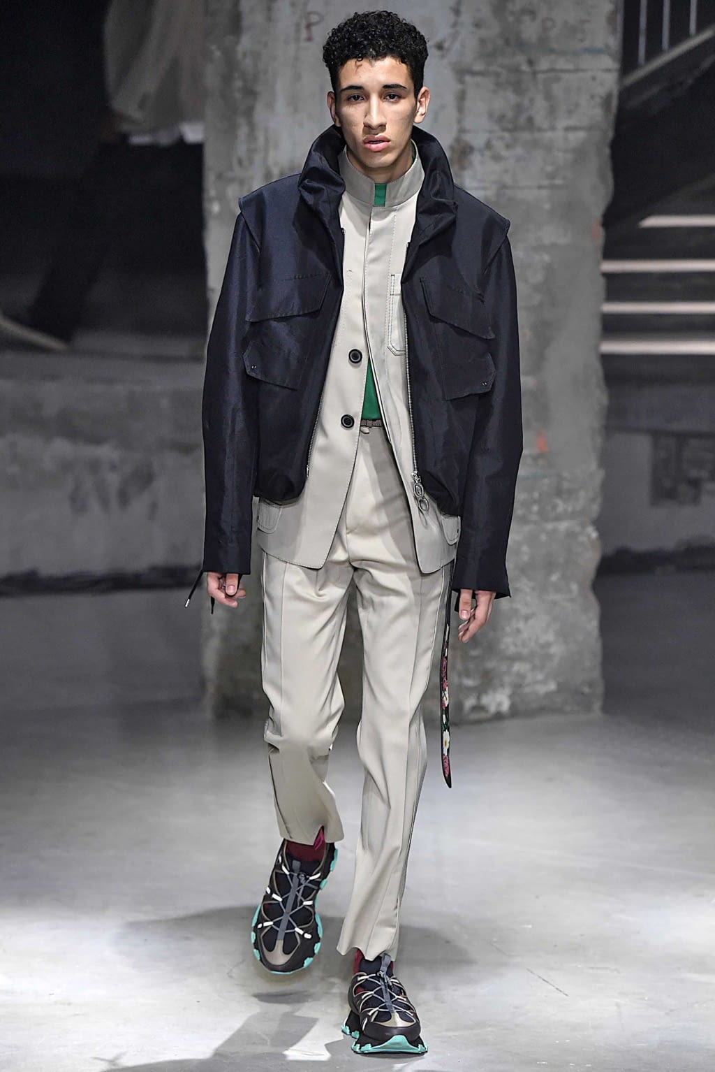 Fashion Week Paris Spring/Summer 2019 look 29 from the Lanvin collection 男装