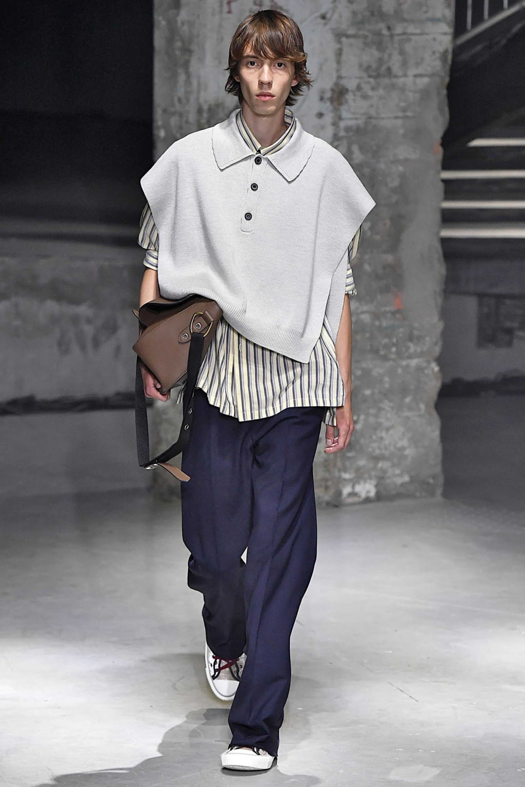 Fashion Week Paris Spring/Summer 2019 look 31 from the Lanvin collection menswear