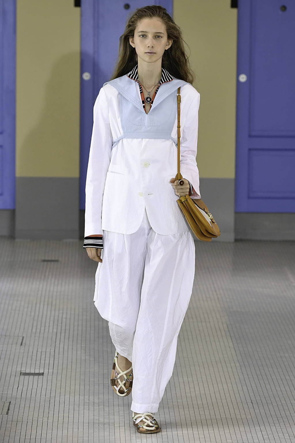 Fashion Week Paris Spring/Summer 2020 look 4 de la collection Lanvin menswear