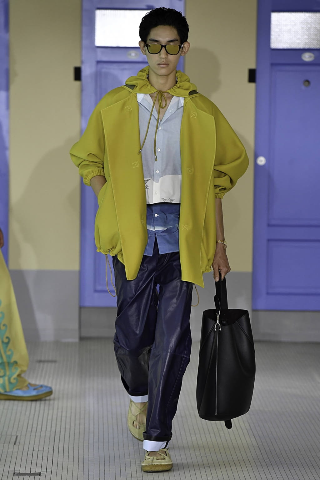 Fashion Week Paris Spring/Summer 2020 look 11 from the Lanvin collection menswear