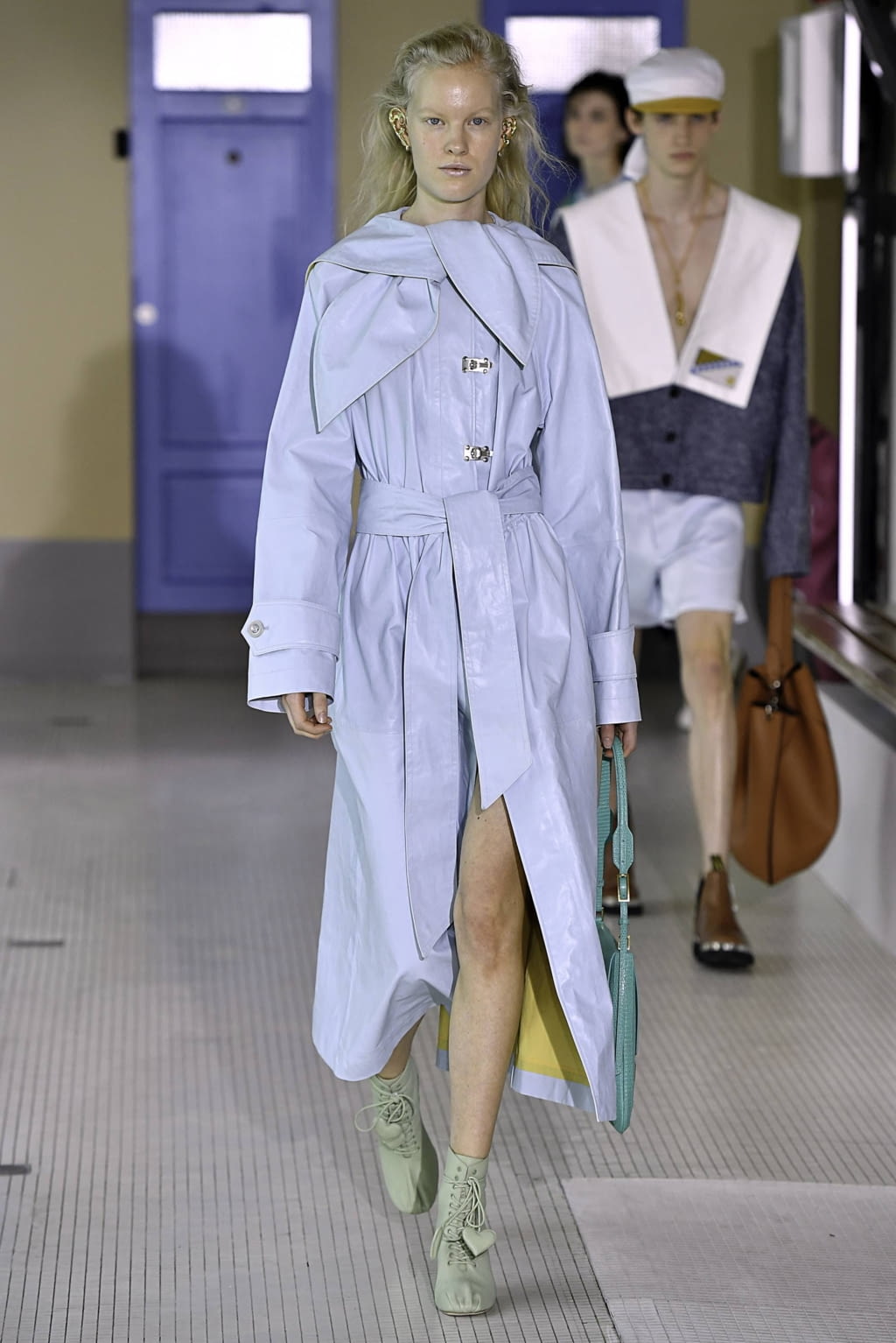 Fashion Week Paris Spring/Summer 2020 look 16 de la collection Lanvin menswear