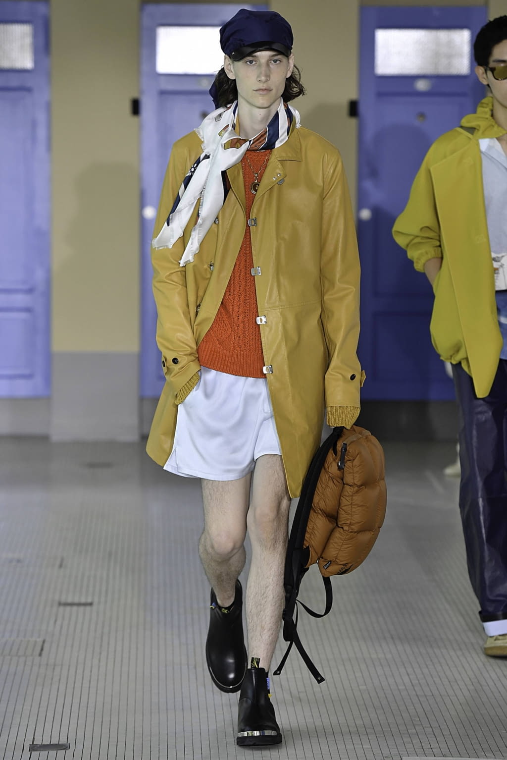 Fashion Week Paris Spring/Summer 2020 look 22 from the Lanvin collection 男装
