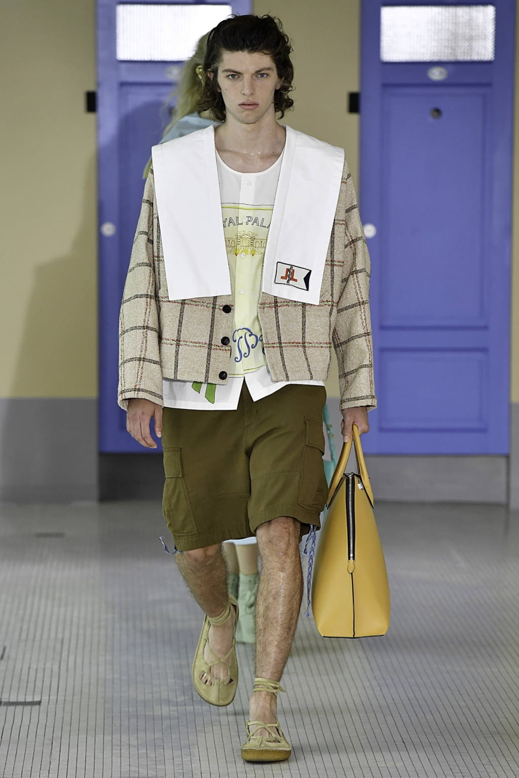 Fashion Week Paris Spring/Summer 2020 look 27 from the Lanvin collection menswear