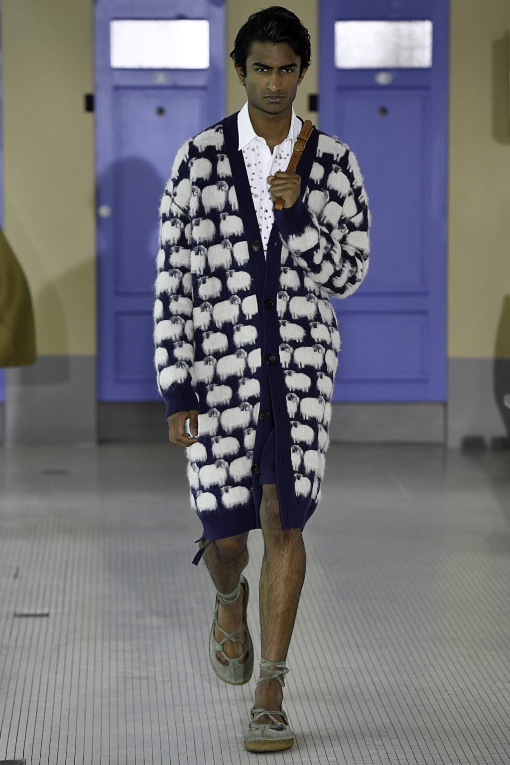 Fashion Week Paris Spring/Summer 2020 look 29 from the Lanvin collection menswear