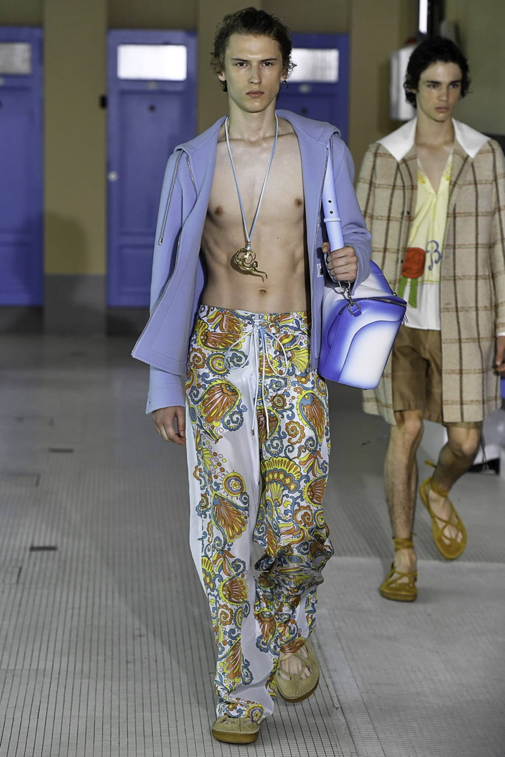 Fashion Week Paris Spring/Summer 2020 look 37 from the Lanvin collection menswear