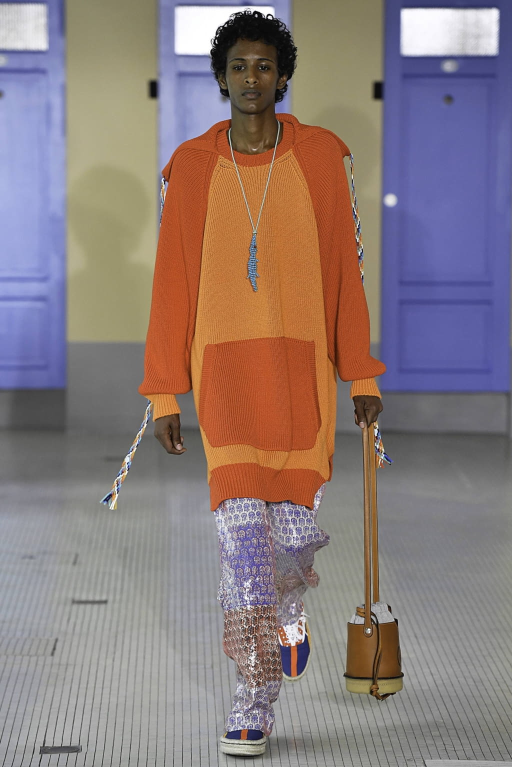 Fashion Week Paris Spring/Summer 2020 look 41 de la collection Lanvin menswear