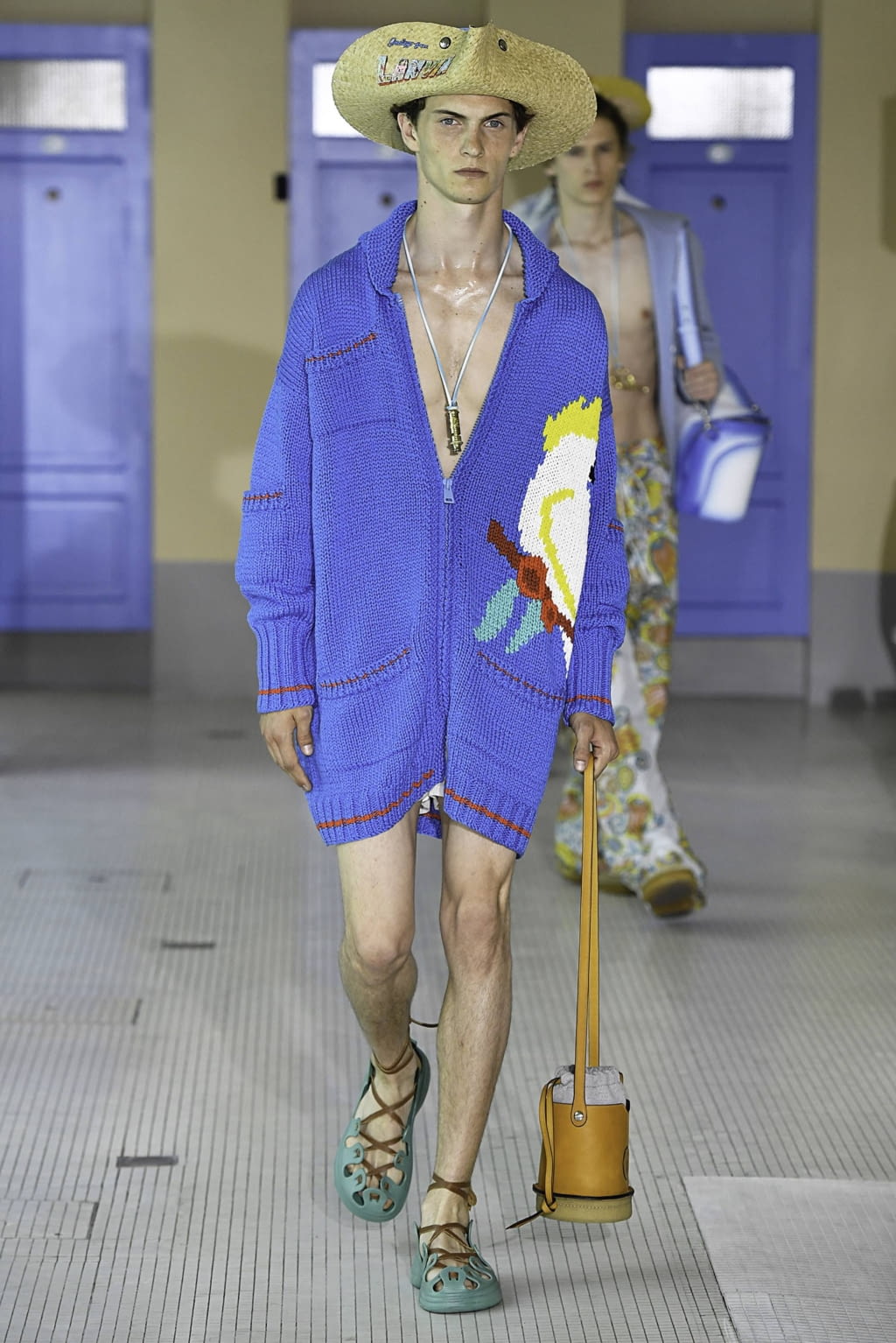 Fashion Week Paris Spring/Summer 2020 look 49 from the Lanvin collection menswear