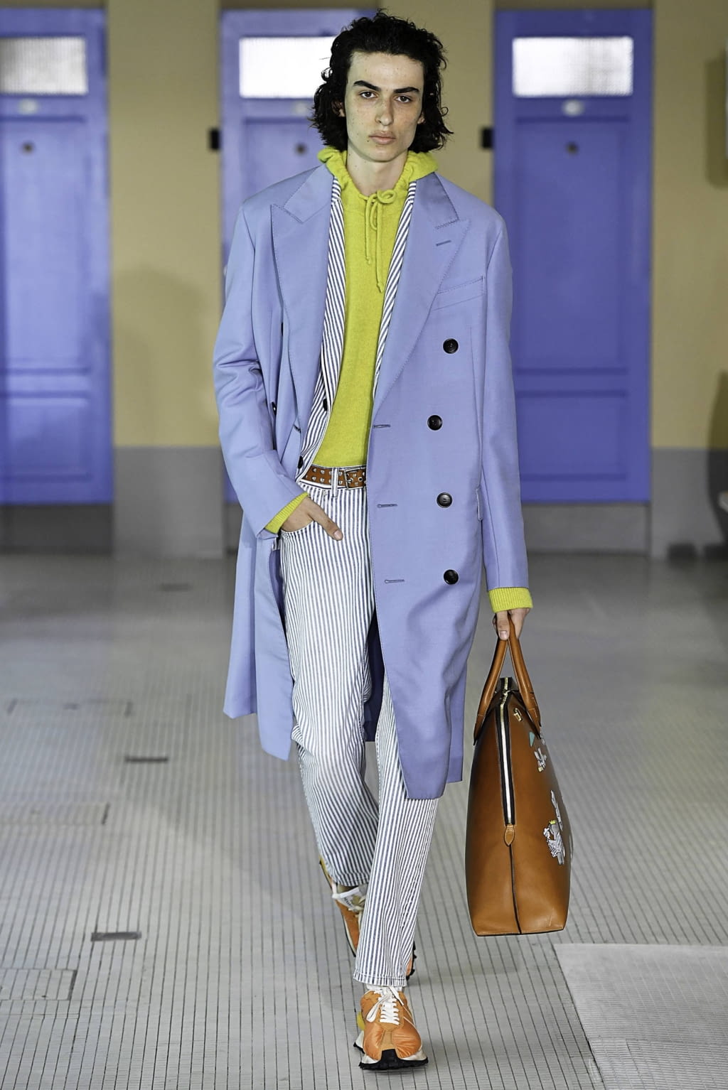 Fashion Week Paris Spring/Summer 2020 look 55 from the Lanvin collection menswear