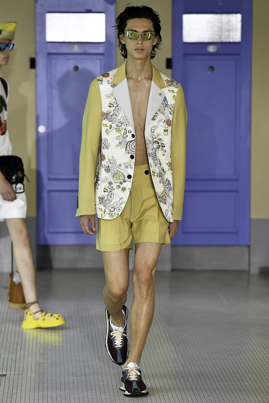 Fashion Week Paris Spring/Summer 2020 look 59 from the Lanvin collection 男装