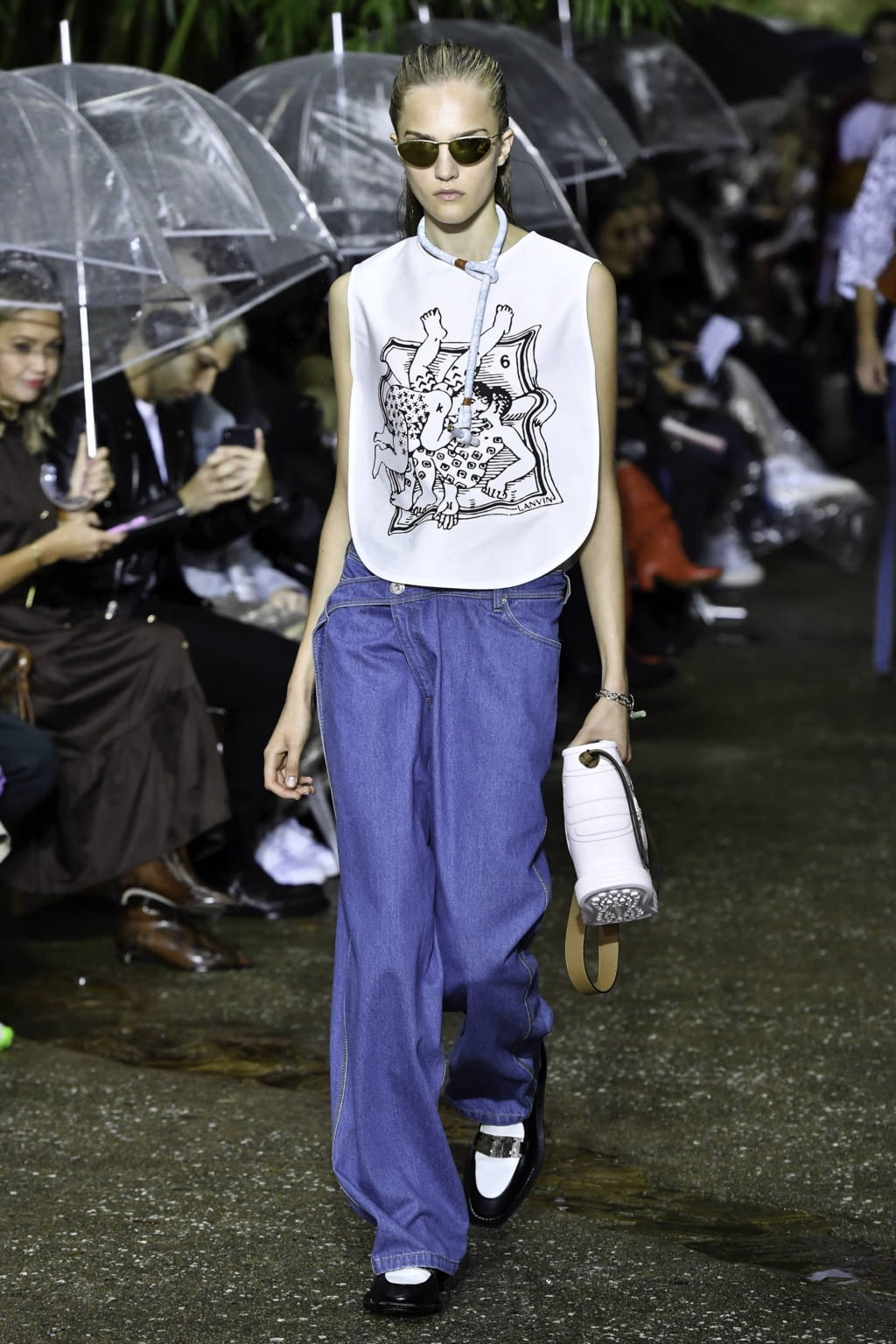 Fashion Week Paris Spring/Summer 2020 look 14 from the Lanvin collection 女装