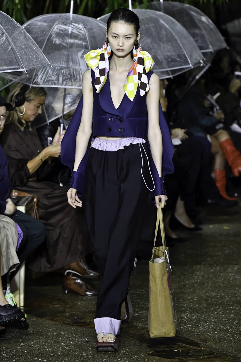 Fashion Week Paris Spring/Summer 2020 look 48 from the Lanvin collection womenswear