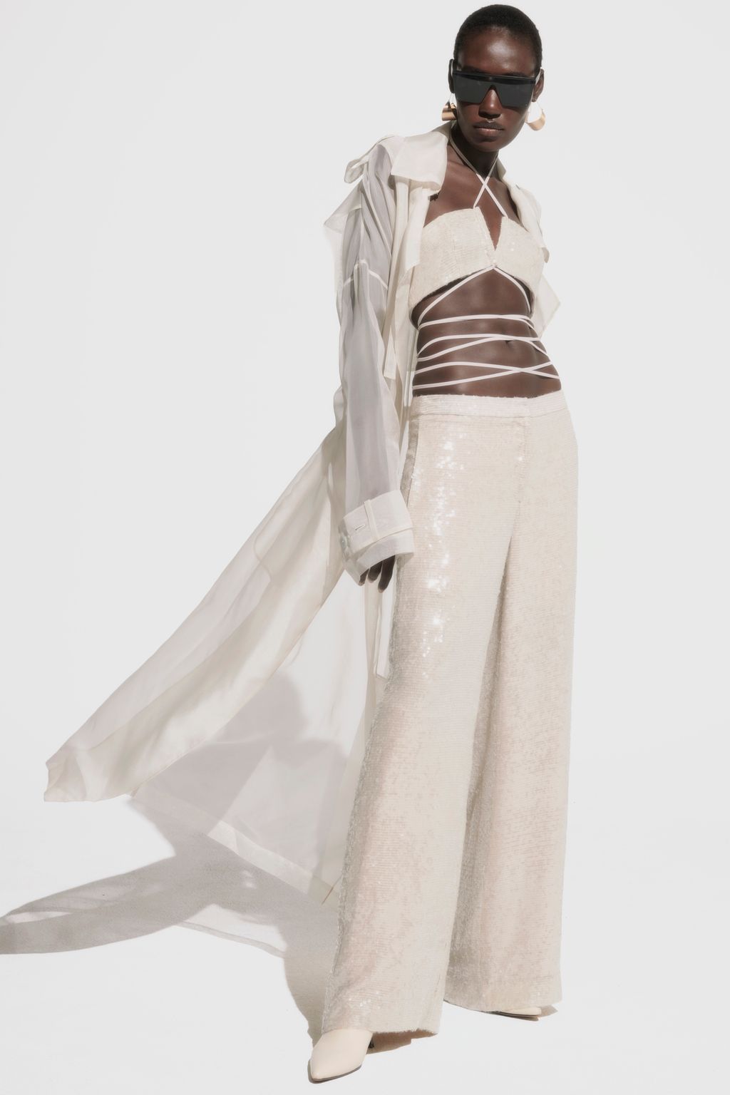 Fashion Week New York Resort 2024 look 36 from the LaPointe collection womenswear