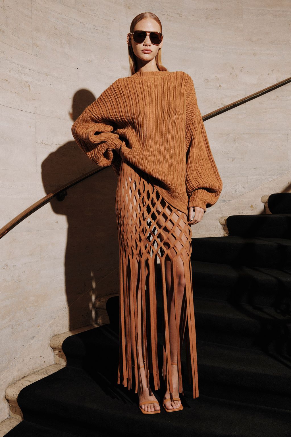 Fashion Week New York Pre-Fall 2023 look 2 from the LaPointe collection womenswear