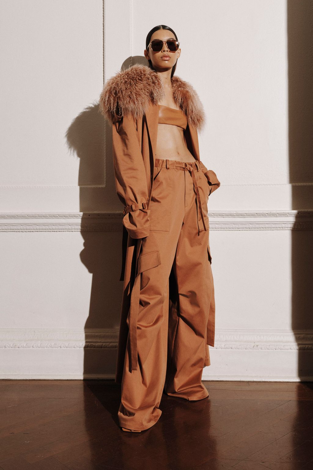 Fashion Week New York Pre-Fall 2023 look 7 from the LaPointe collection womenswear