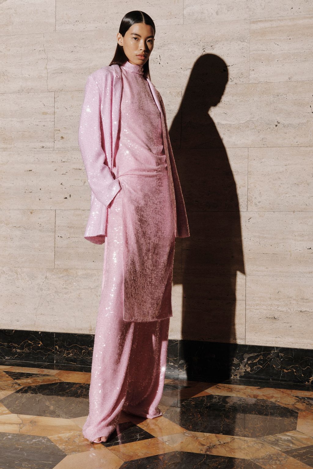Fashion Week New York Pre-Fall 2023 look 23 from the LaPointe collection womenswear