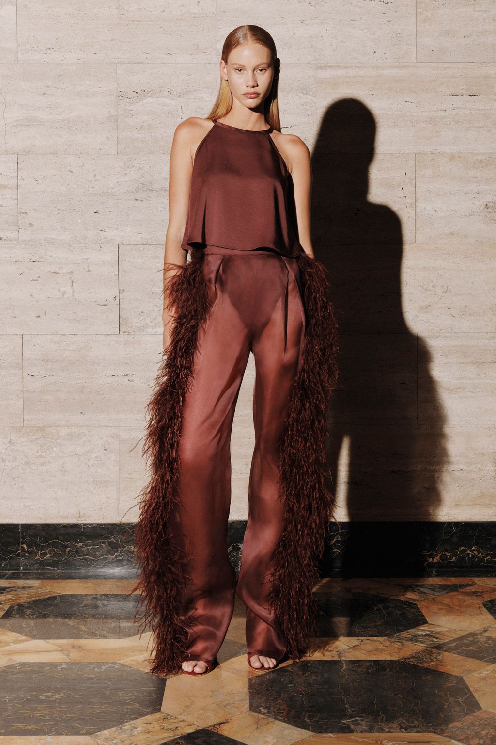 Fashion Week New York Pre-Fall 2023 look 27 from the LaPointe collection womenswear