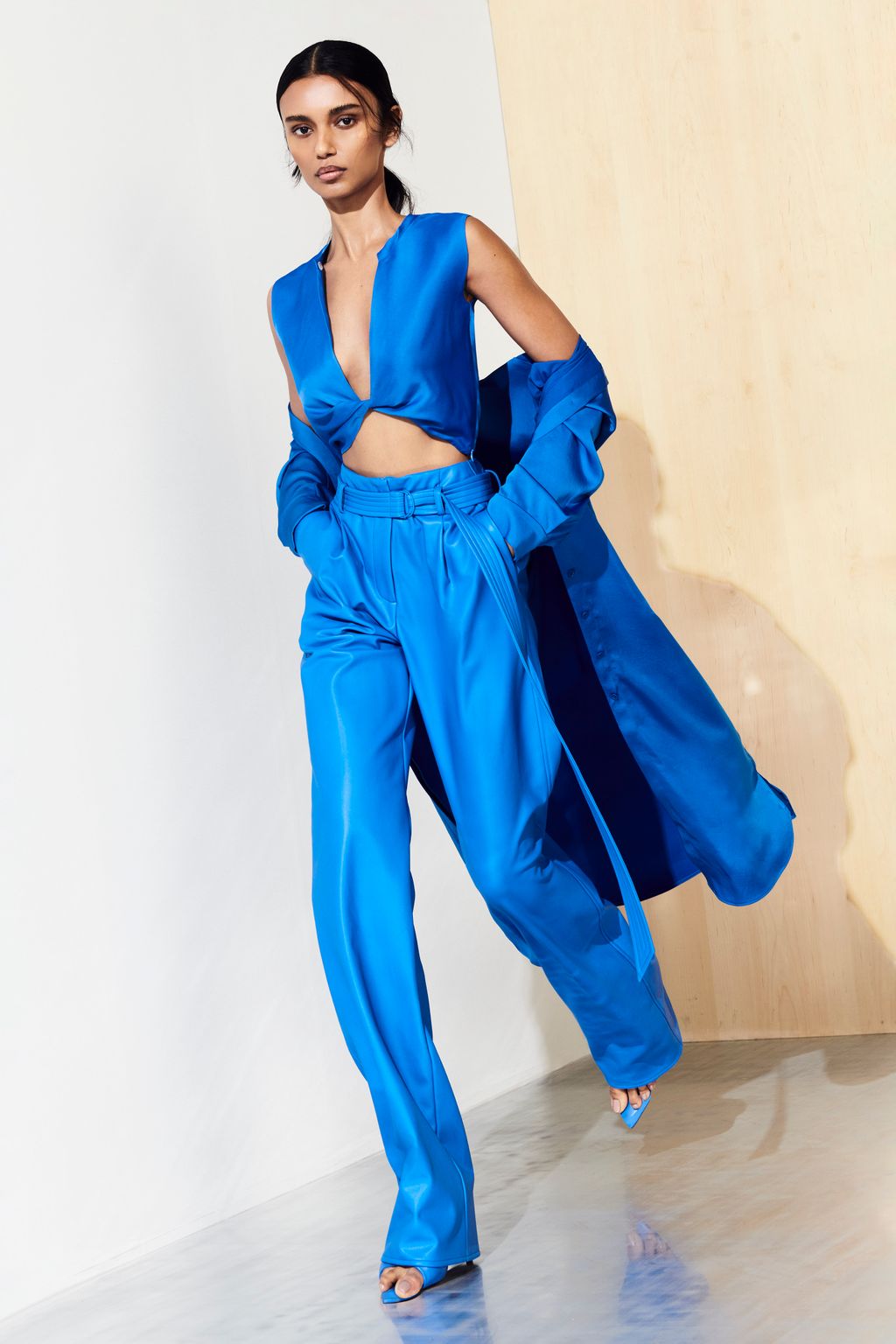 Fashion Week New York Resort 2023 look 6 from the LaPointe collection womenswear