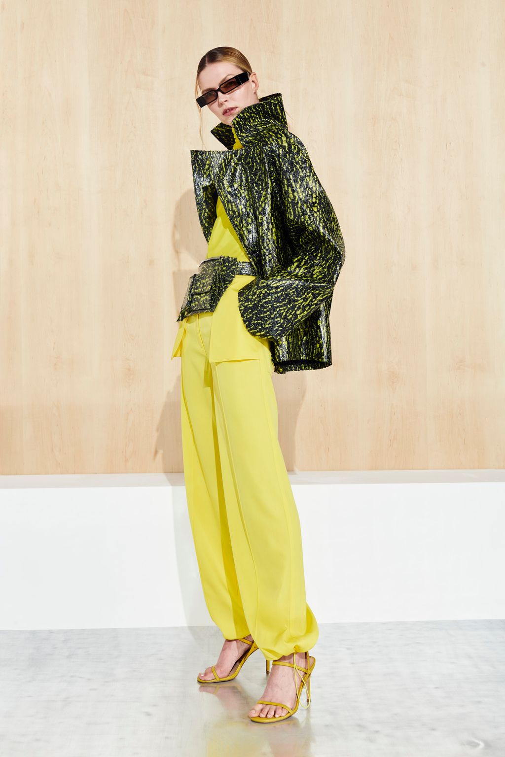 Fashion Week New York Resort 2023 look 8 from the LaPointe collection womenswear