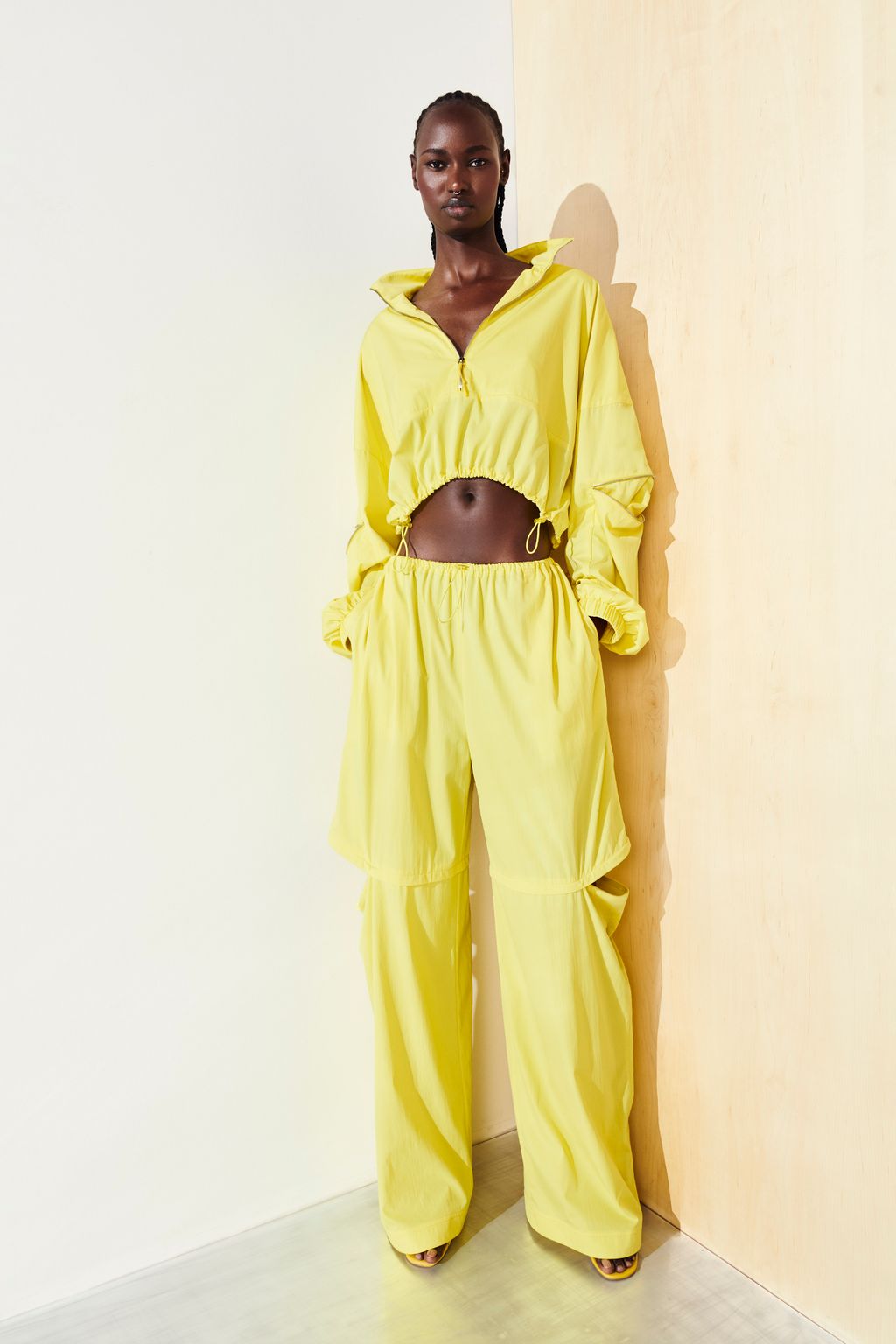 Fashion Week New York Resort 2023 look 12 de la collection LaPointe womenswear