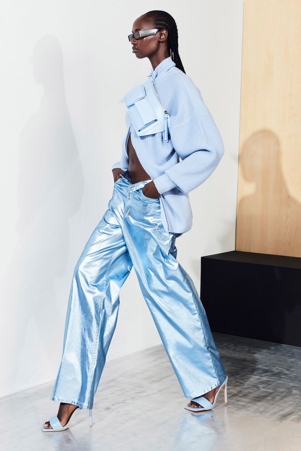 Fashion Week New York Resort 2023 look 13 from the LaPointe collection womenswear