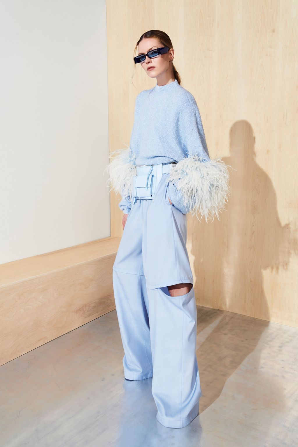 Fashion Week New York Resort 2023 look 14 from the LaPointe collection 女装