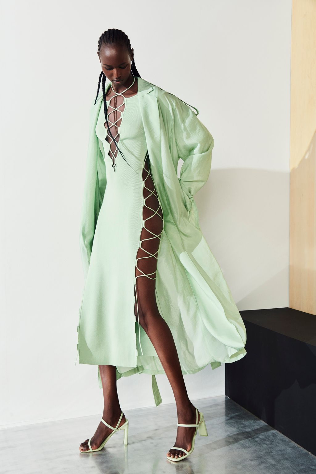 Fashion Week New York Resort 2023 look 20 from the LaPointe collection womenswear