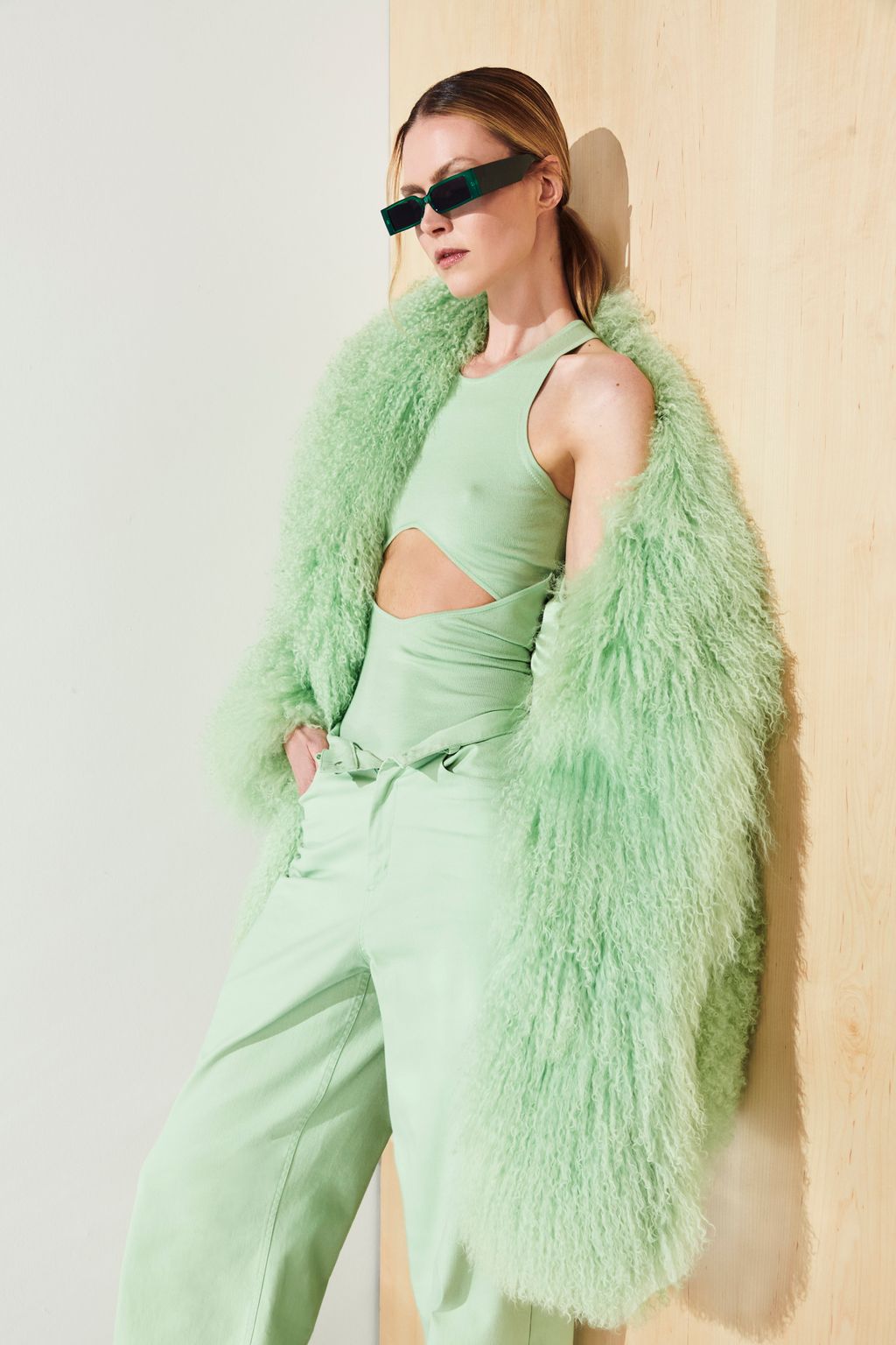 Fashion Week New York Resort 2023 look 21 from the LaPointe collection 女装