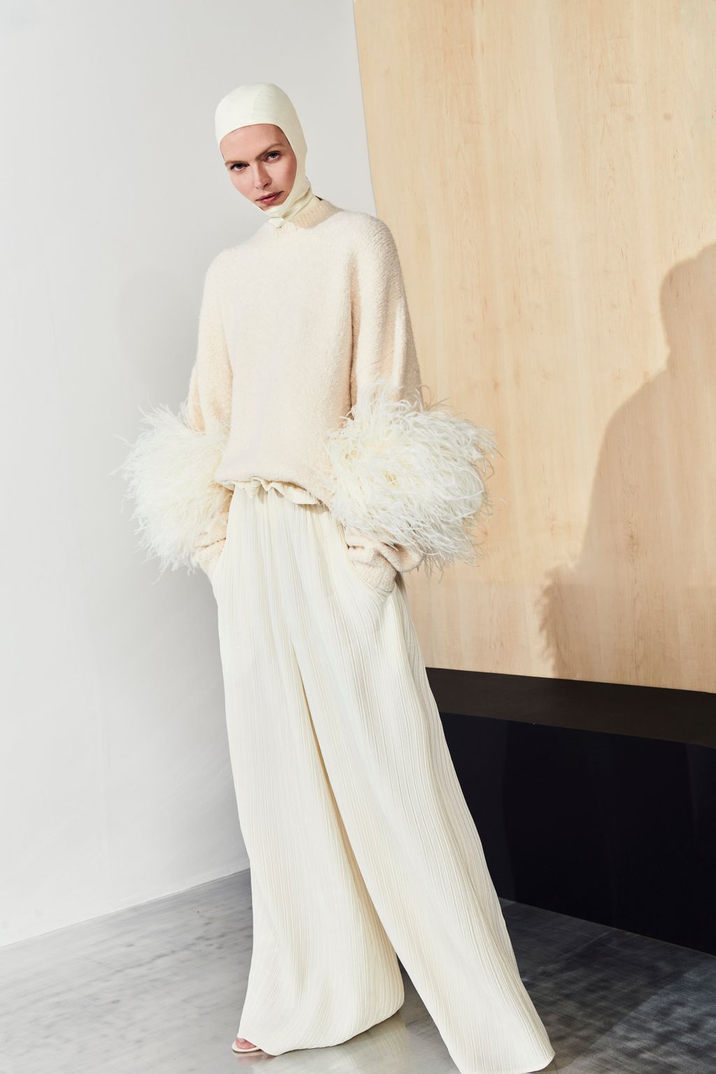 Fashion Week New York Resort 2023 look 24 from the LaPointe collection womenswear