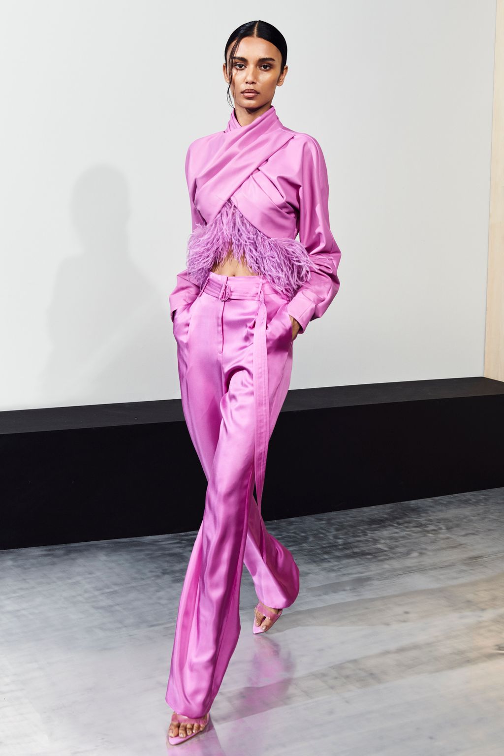 Fashion Week New York Resort 2023 look 26 de la collection LaPointe womenswear