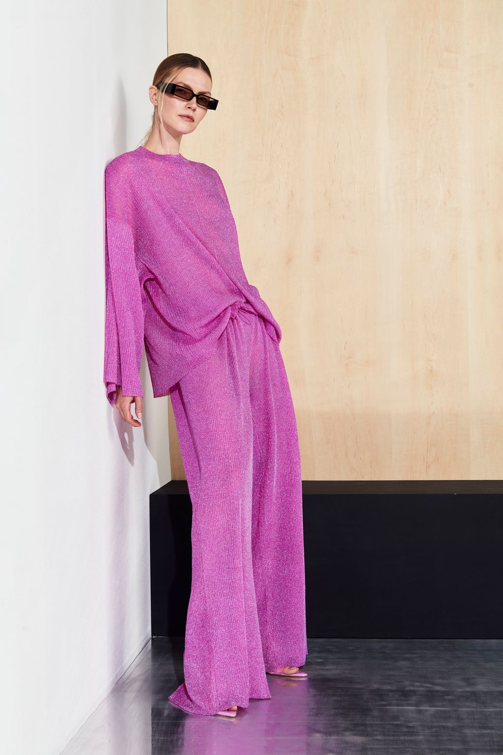 Fashion Week New York Resort 2023 look 27 from the LaPointe collection womenswear