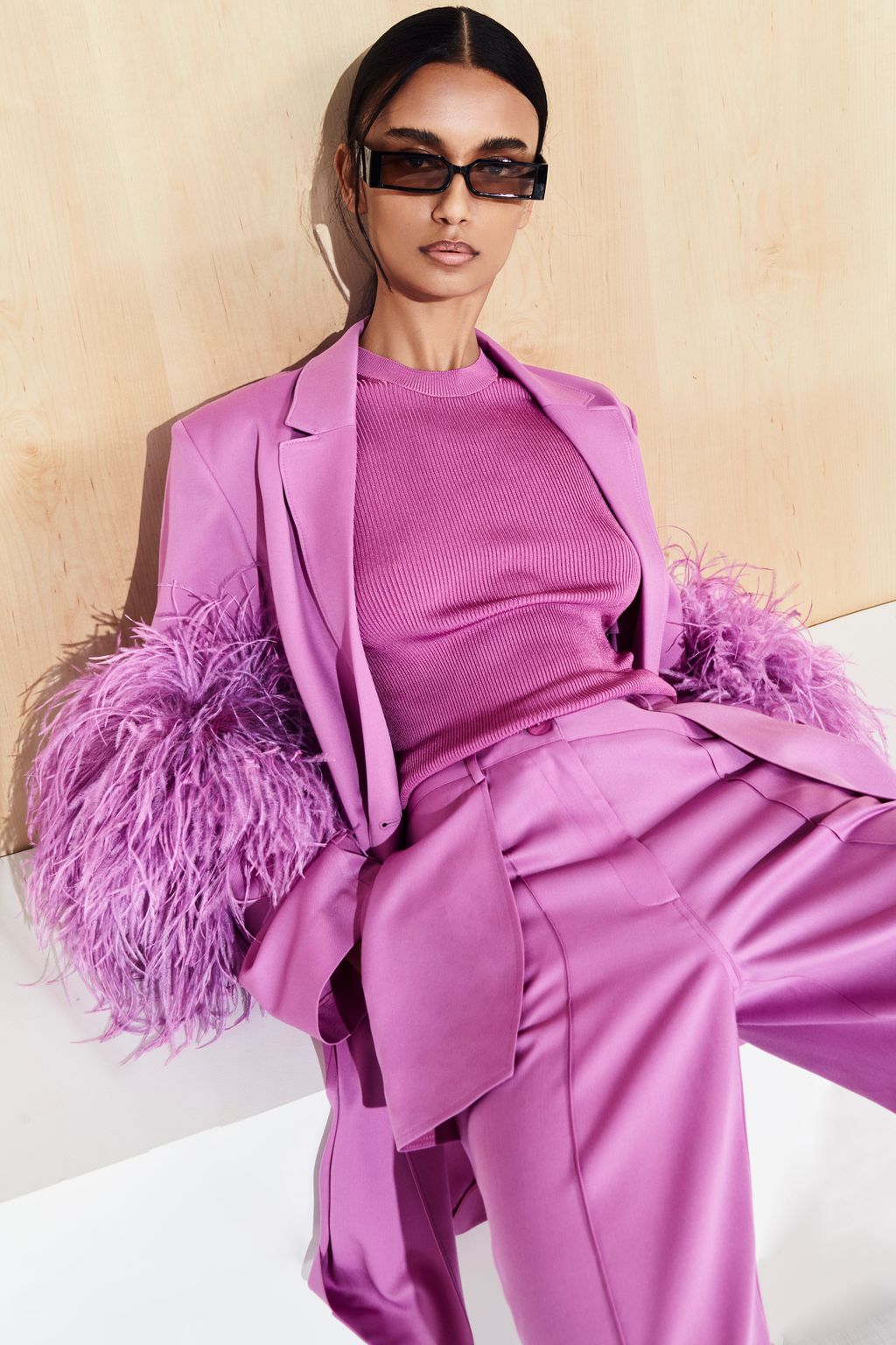 Fashion Week New York Resort 2023 look 29 from the LaPointe collection womenswear