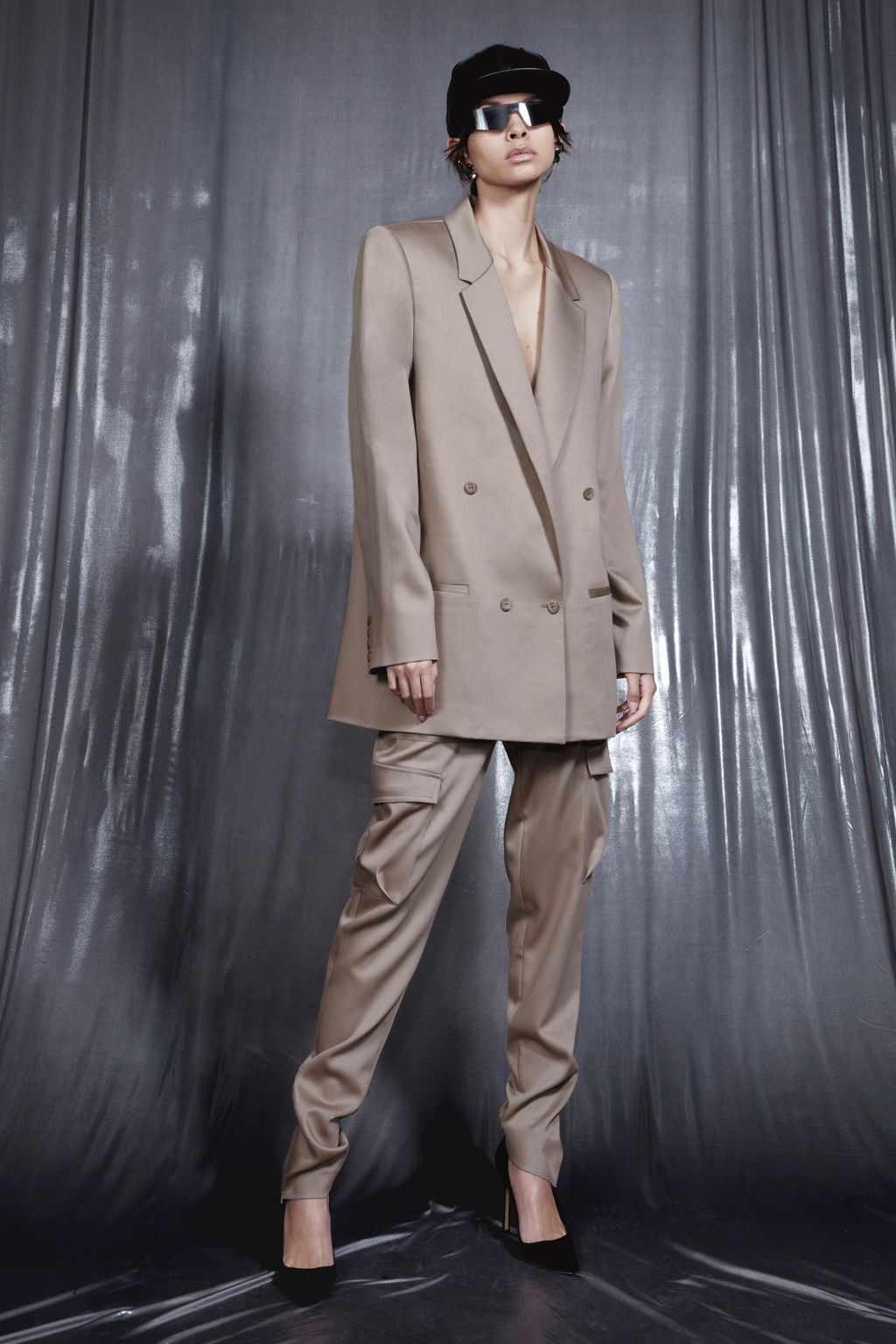 Fashion Week New York Resort 2024 look 5 from the LaPointe collection womenswear