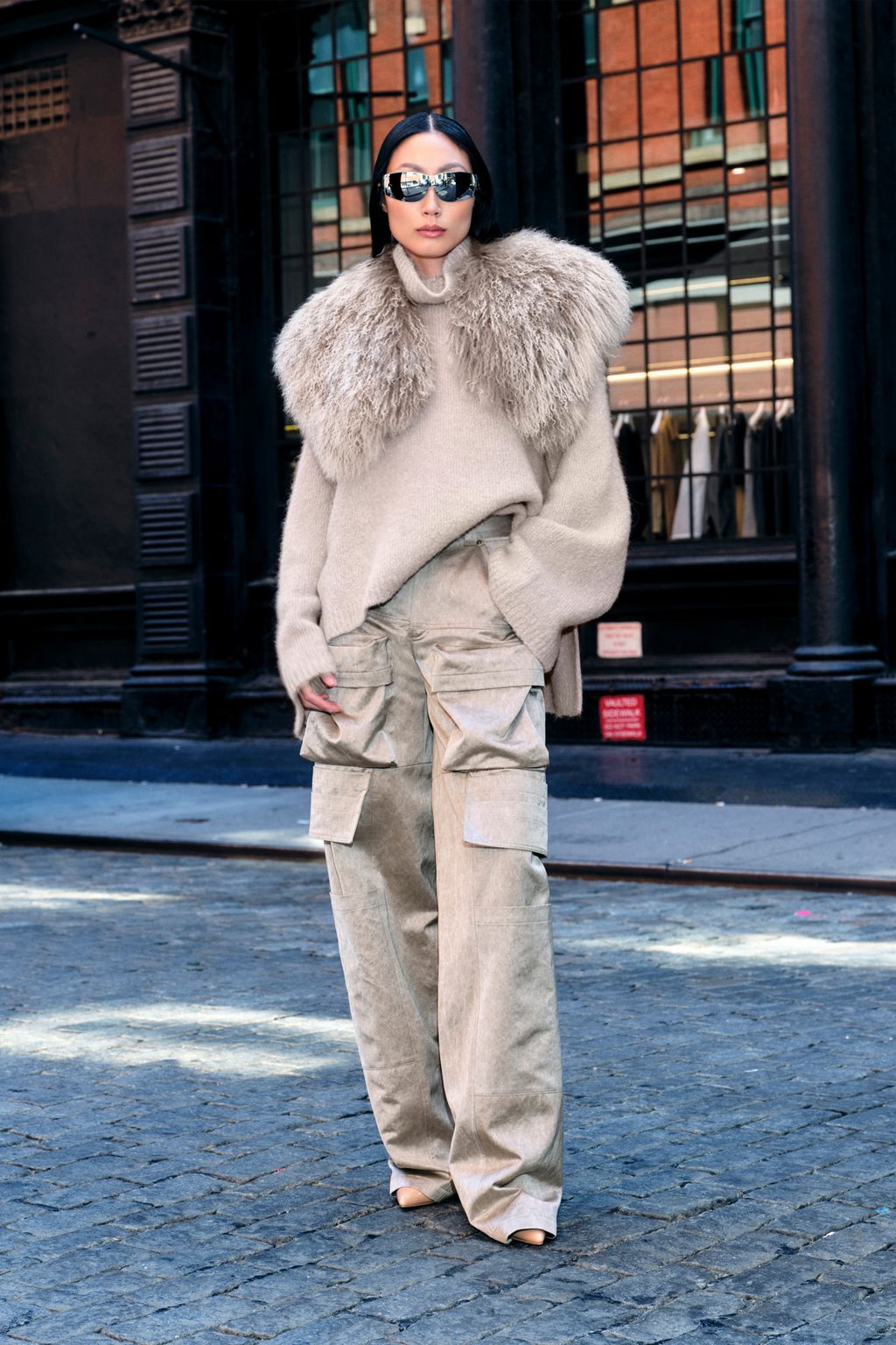 Fashion Week New York Resort 2025 look 14 from the LaPointe collection womenswear
