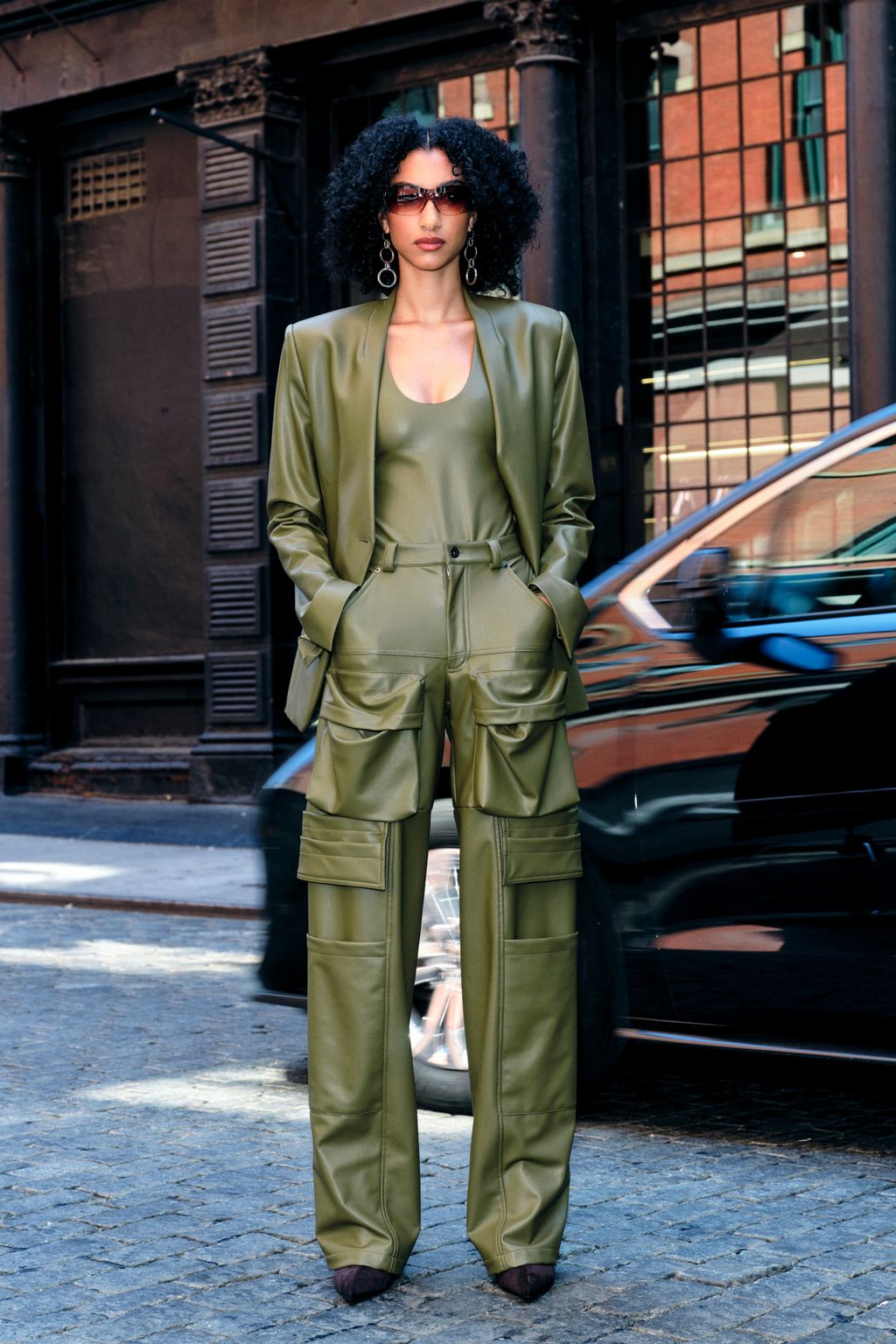 Fashion Week New York Resort 2025 look 16 from the LaPointe collection womenswear