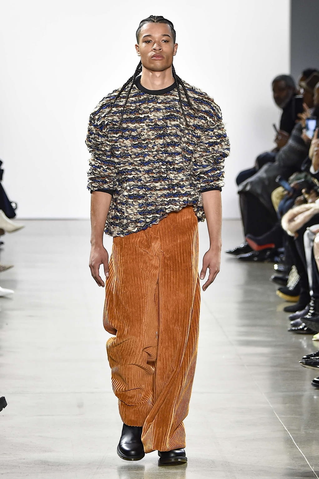 Fashion Week New York Fall/Winter 2019 look 11 from the LaQuan Smith collection 女装