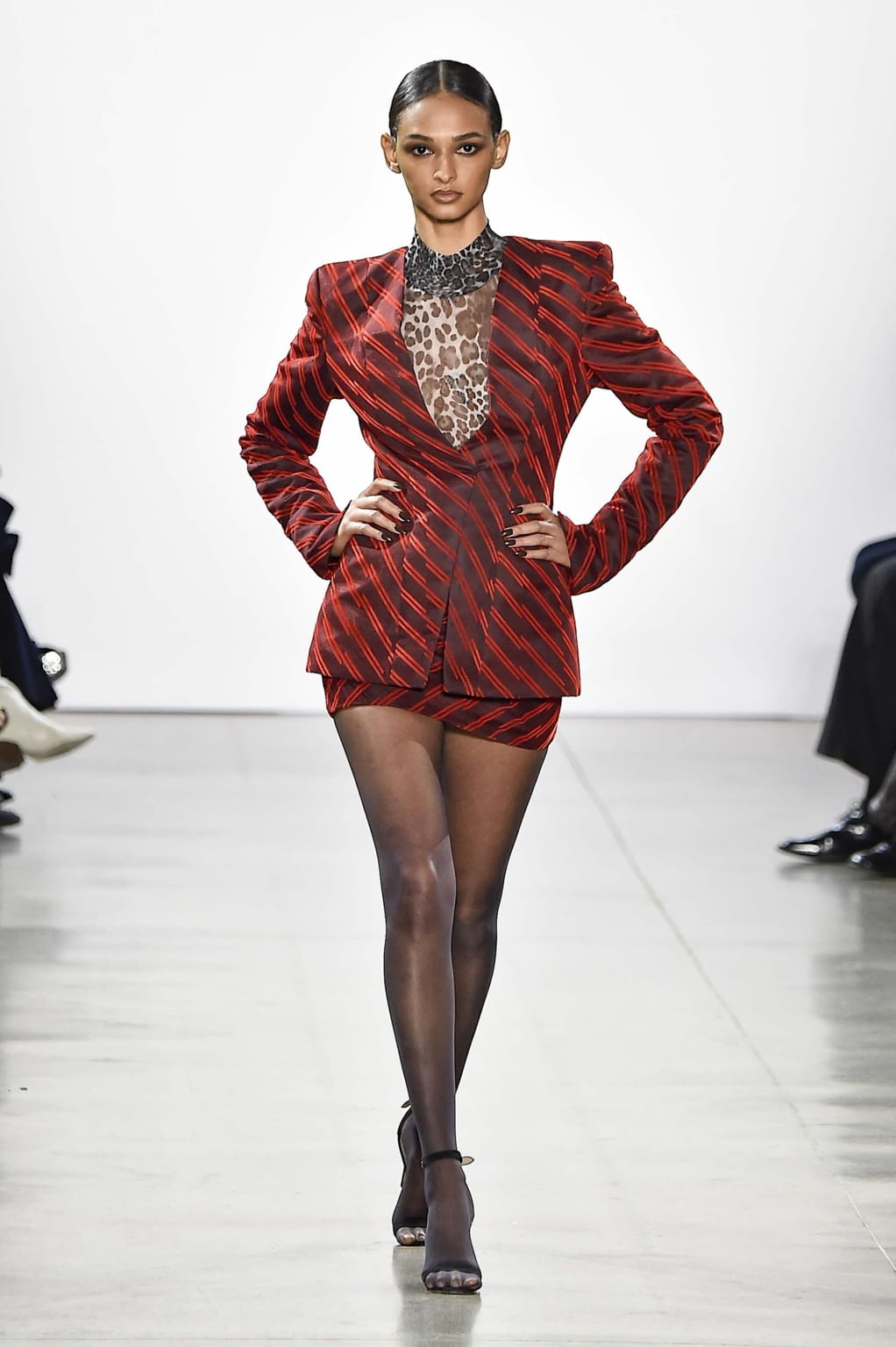 Fashion Week New York Fall/Winter 2019 look 22 from the LaQuan Smith collection womenswear