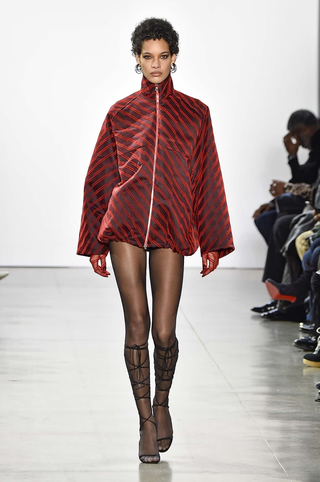 Fashion Week New York Fall/Winter 2019 look 24 from the LaQuan Smith collection womenswear