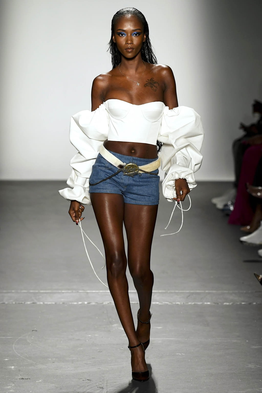 Fashion Week New York Spring/Summer 2020 look 19 from the LaQuan Smith collection womenswear
