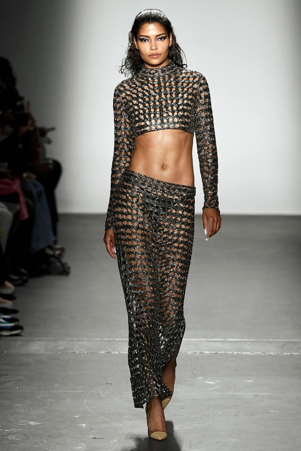 Fashion Week New York Spring/Summer 2020 look 34 from the LaQuan Smith collection womenswear