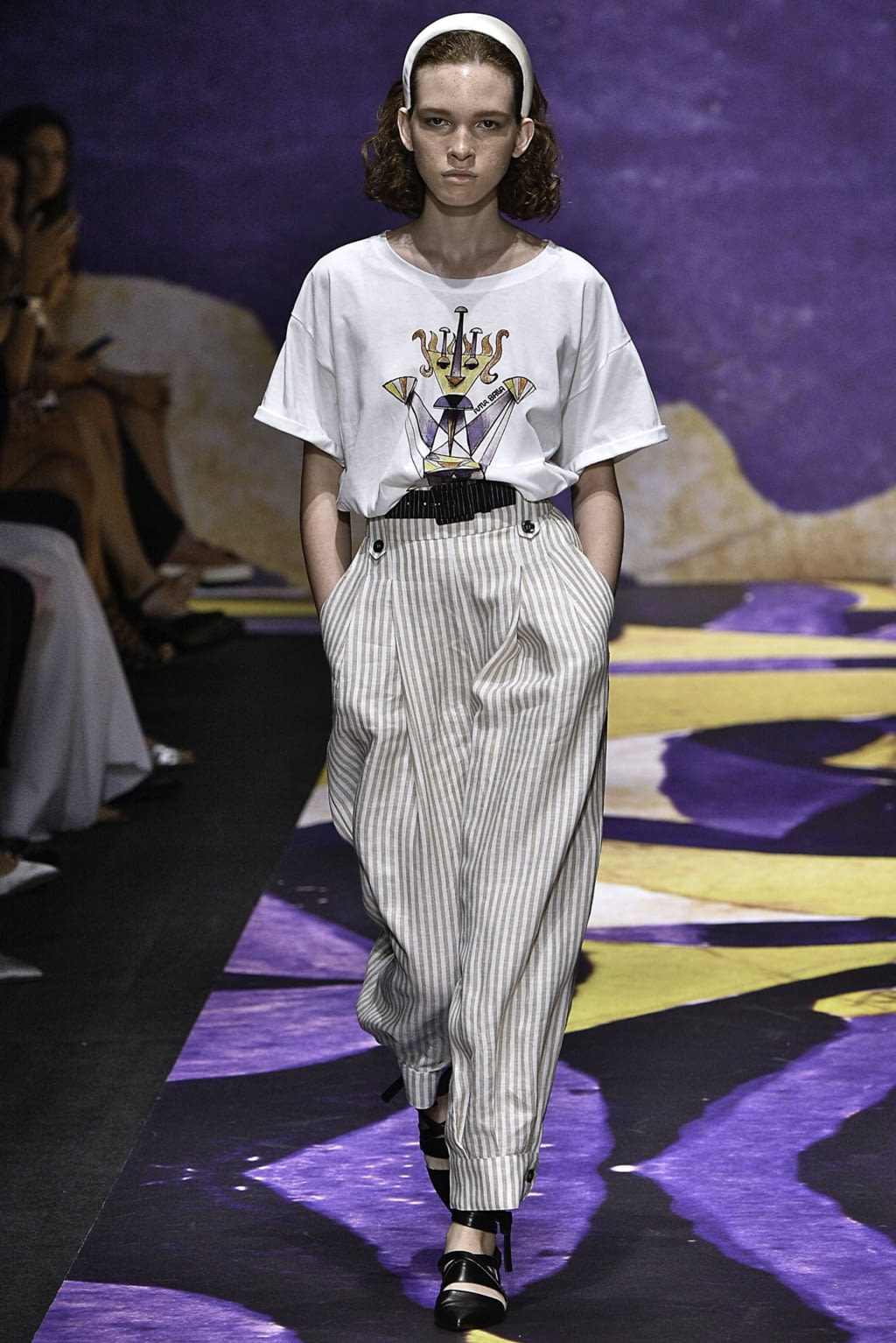 Fashion Week Milan Spring/Summer 2019 look 14 from the Laura Biagiotti collection 女装