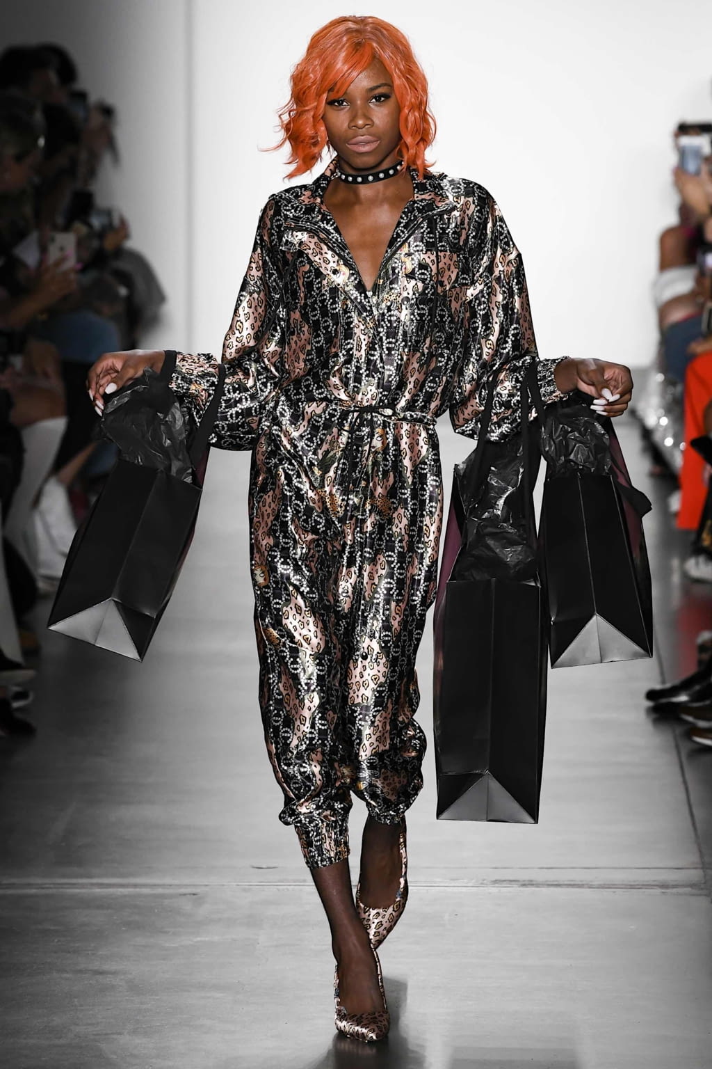 Fashion Week New York Spring/Summer 2020 look 2 from the Laurence & Chico collection womenswear