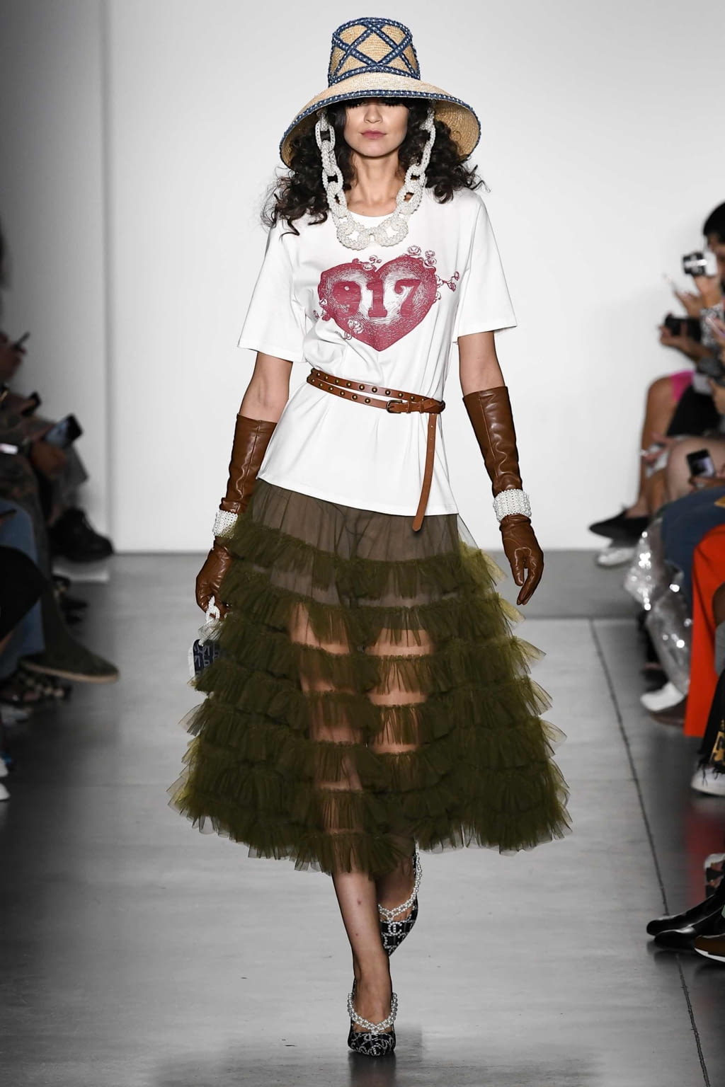 Fashion Week New York Spring/Summer 2020 look 13 from the Laurence & Chico collection womenswear