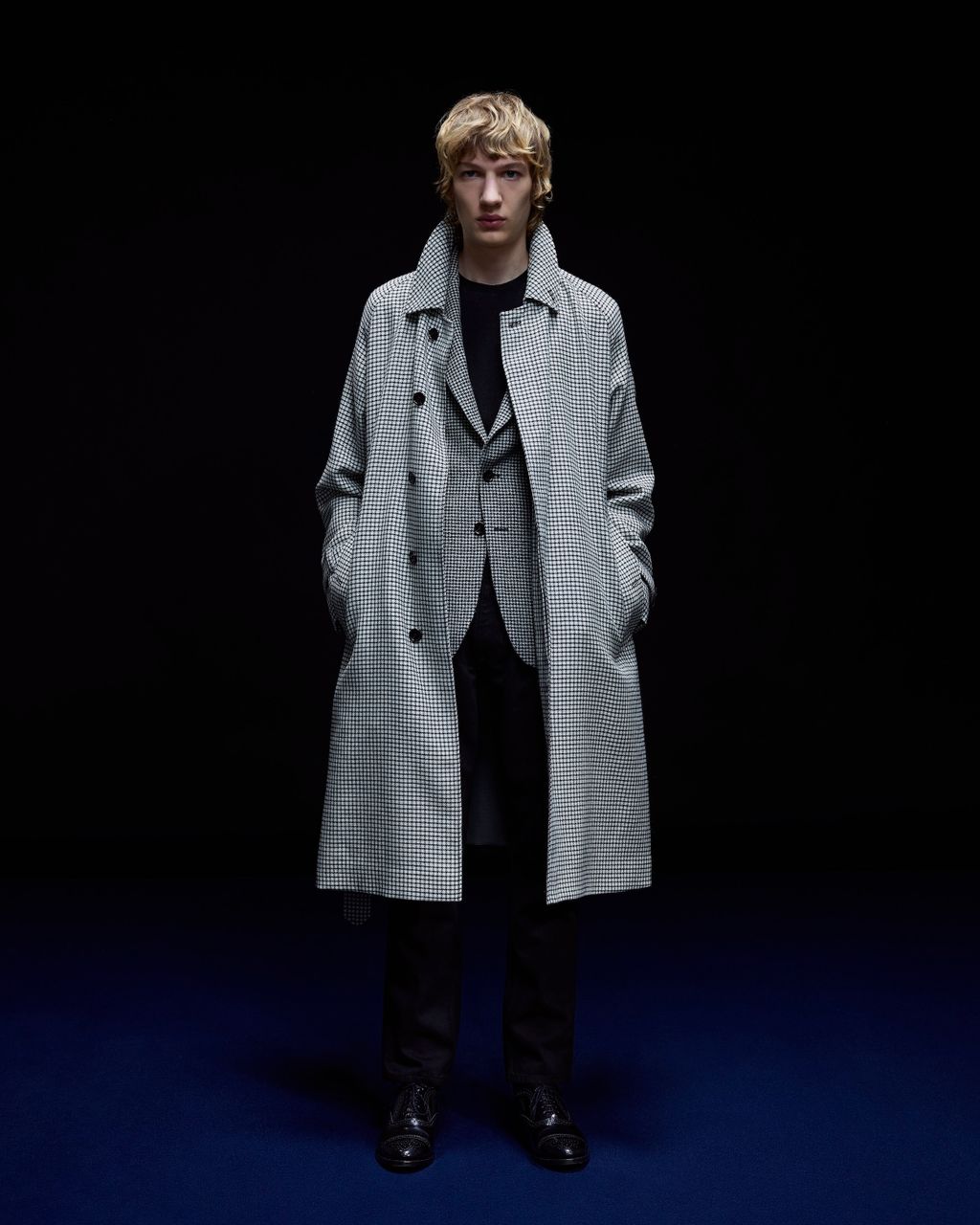 Fashion Week Paris Fall/Winter 2023 look 14 from the Fursac collection menswear