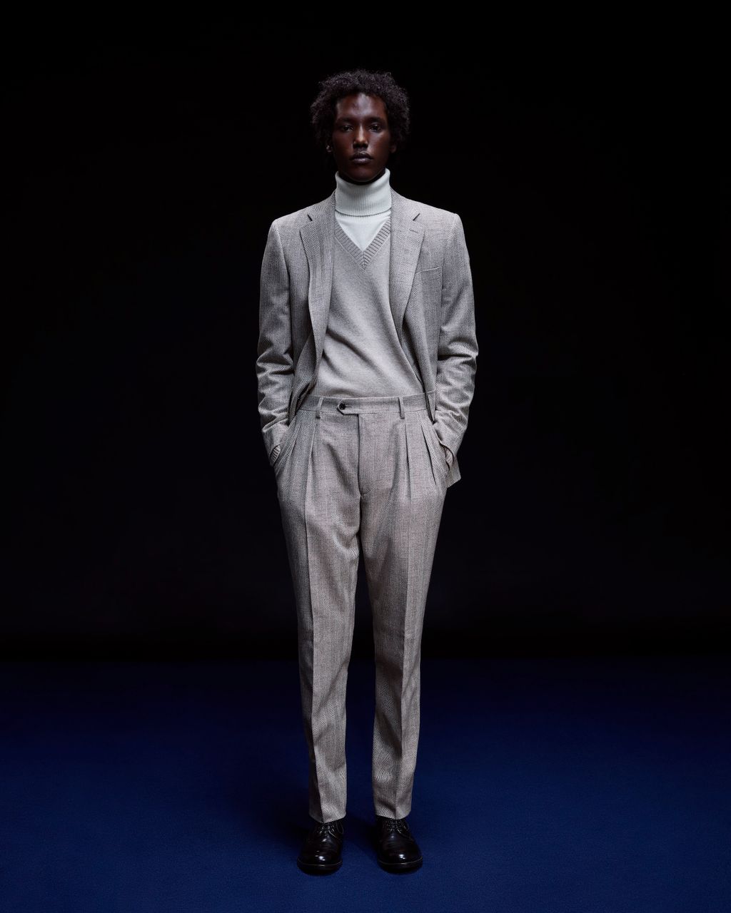 Fashion Week Paris Fall/Winter 2023 look 26 from the Fursac collection menswear