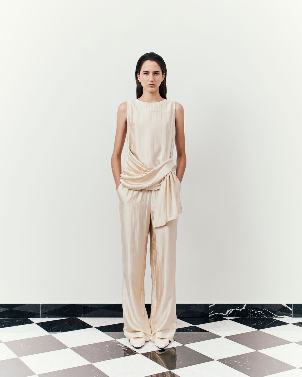 Fashion Week Paris Spring/Summer 2026 look 12 from the Loulou de Saison collection womenswear