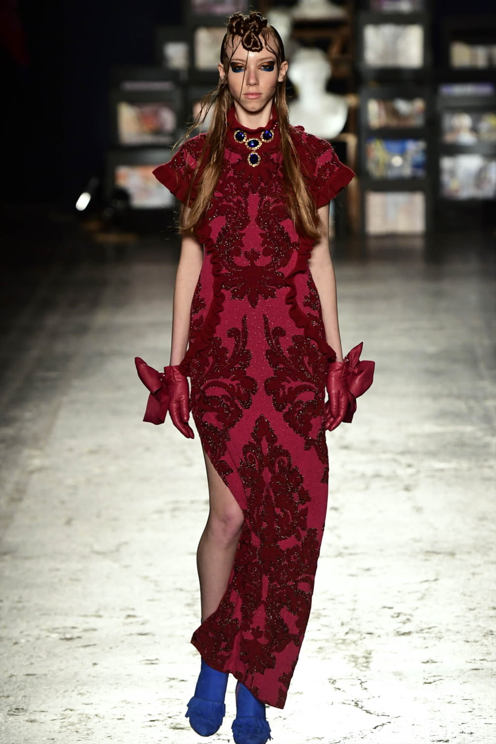 Fashion Week Milan Fall/Winter 2017 look 4 from the Leimotiv collection womenswear