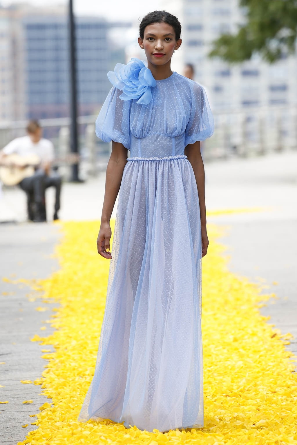 Fashion Week New York Spring/Summer 2020 look 2 from the Lela Rose collection womenswear
