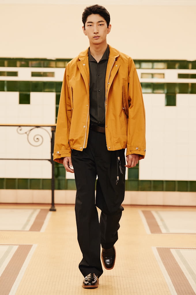 Fashion Week Paris Spring/Summer 2017 look 10 from the Lemaire collection menswear
