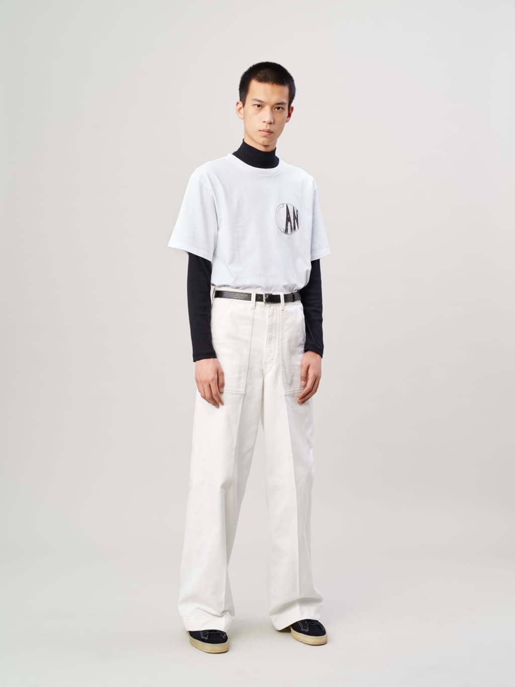 Fashion Week Paris Spring/Summer 2020 look 14 from the Lemaire collection menswear
